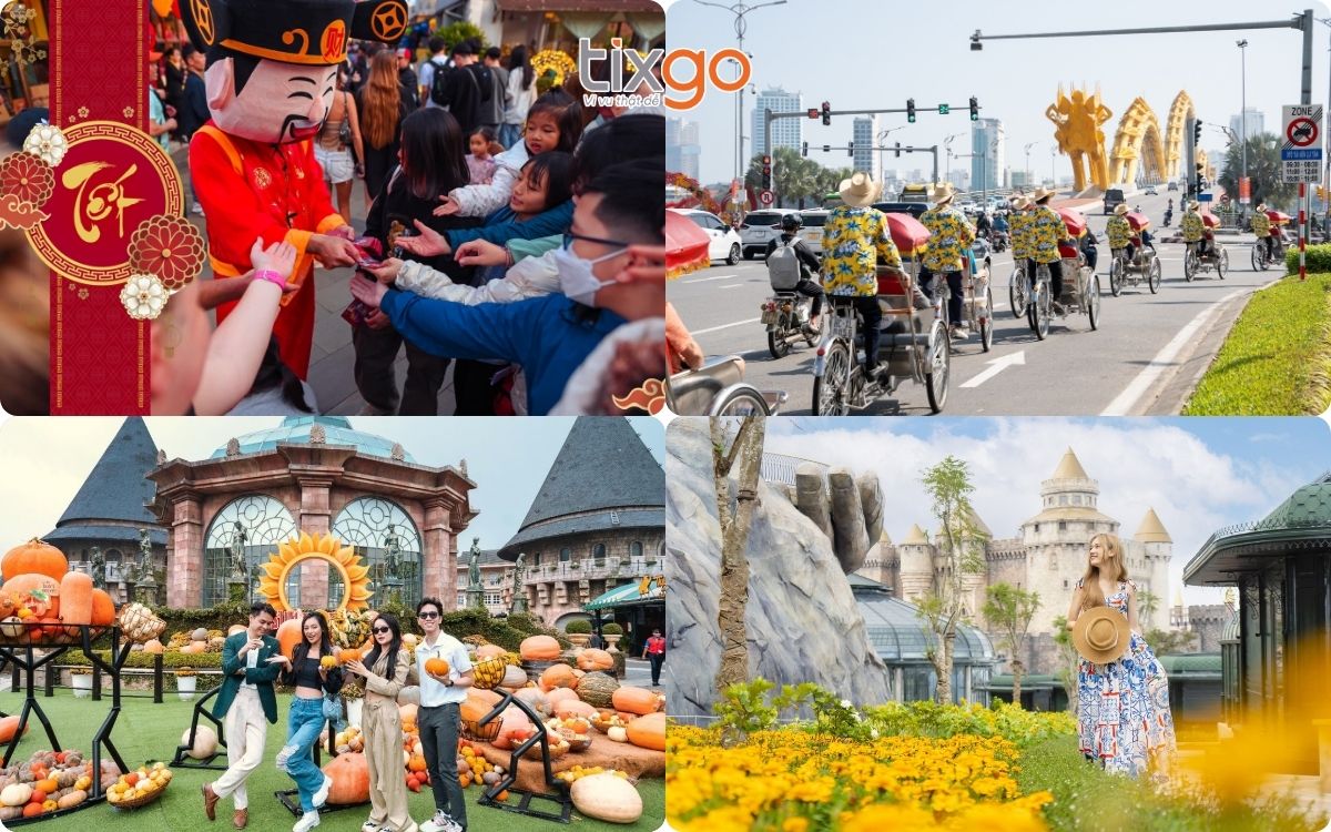 lịch mở cửa các điểm vui chơi Đà Nẵng Tết Nguyên Đán