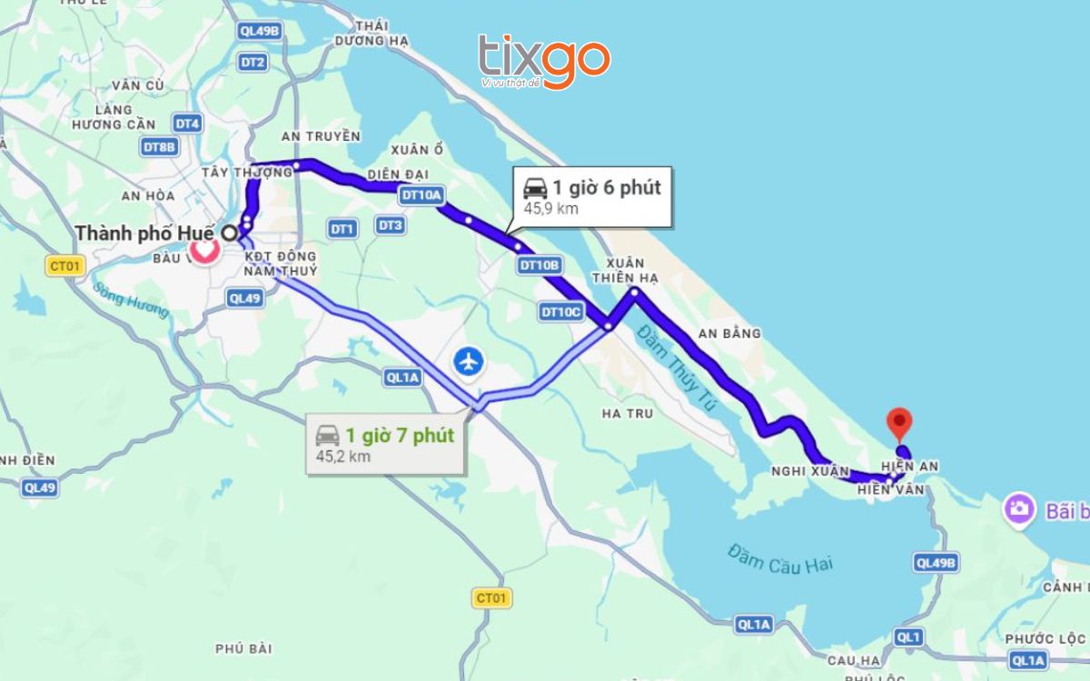 bãi biển hàm rồng ở đâu