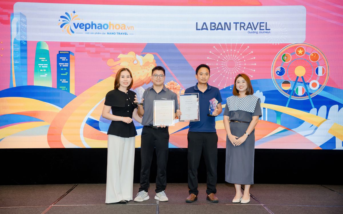 Danh hiệu Đối tác chiến lược Hoàn thành Cam kết DIFF 2026 của La Bàn Tour Danh hiệu Đối tác chiến lược Hoàn thành Cam kết DIFF 2026 của La Bàn Tour