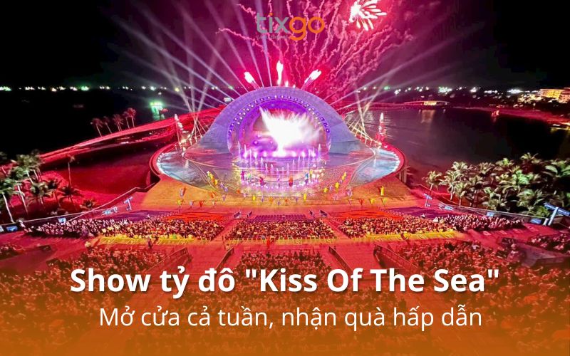 Kiss of the Sea tạo ấn tượng được hàng triệu du khách Kiss of the Sea tạo ấn tượng được hàng triệu du khách
