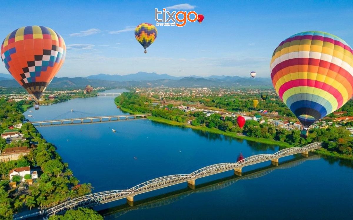 Lễ hội Khinh khí cầu Quốc tế Huế thuộc Tuần lễ Festival Nghệ thuật Quốc tế Huế