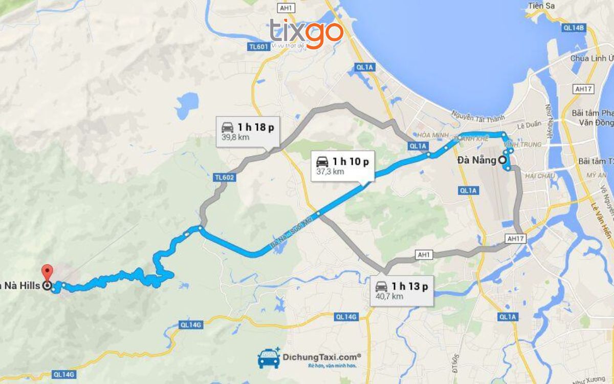 từ đà nẵng đi bà nà hills