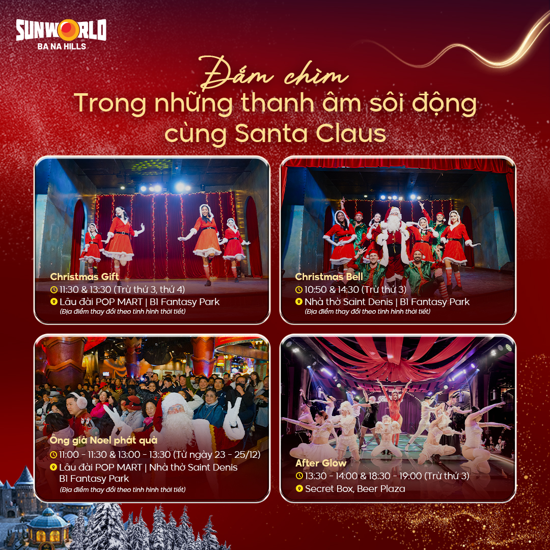 Đến Ba Na Hills, trải nghiệm ẩm thực, âm thanh và thế giới trò chơi 