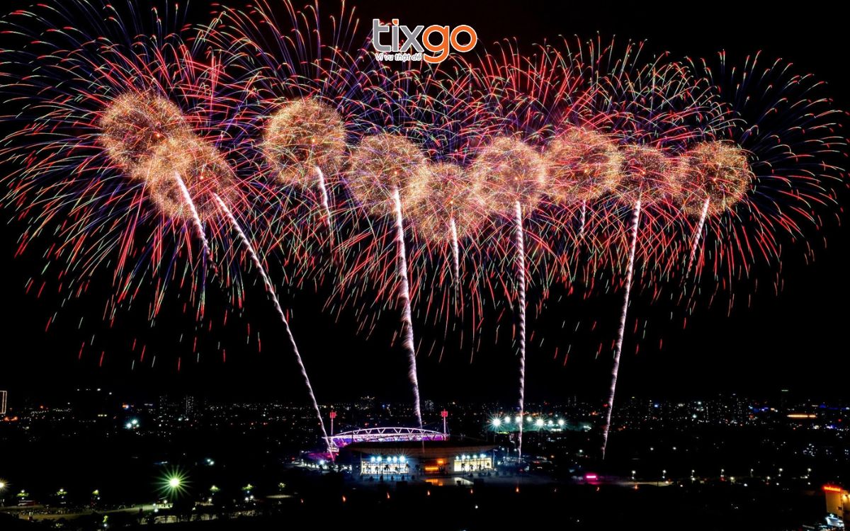 Lịch bắn pháo hoa Tết Âm lịch toàn quốc ở Cố đô Huế  