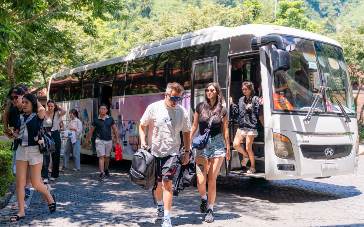 SunWorld Bà Nà Hills miễn phí xe bus