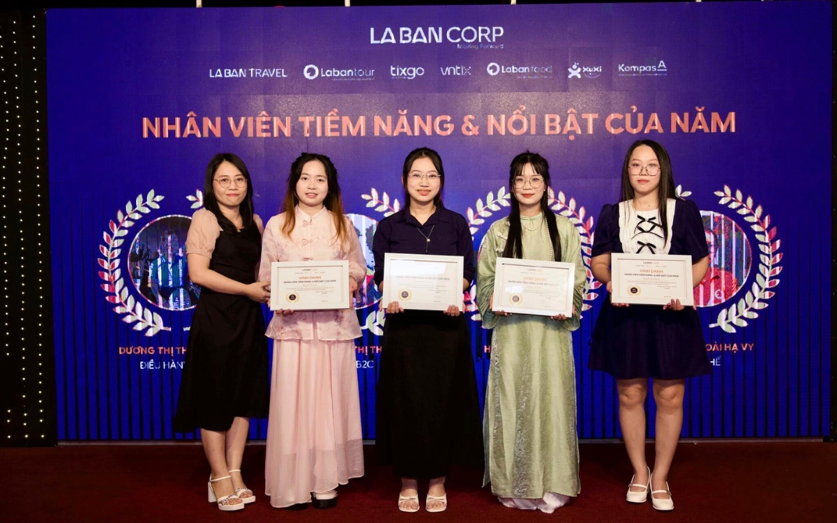 La Bàn Corp vinh danh những tập thể, cán bộ nhân viên tiềm năng - xuất sắc 2025 