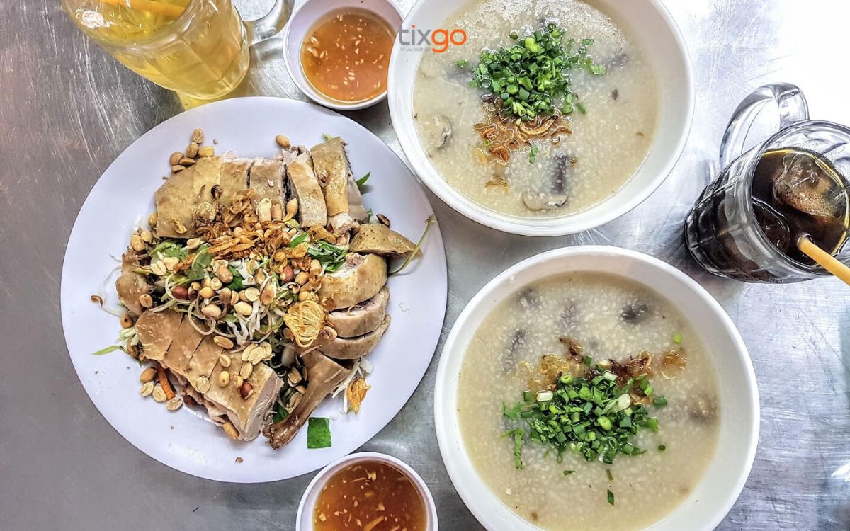 Ăn đêm Đà Nẵng với món cháo vịt