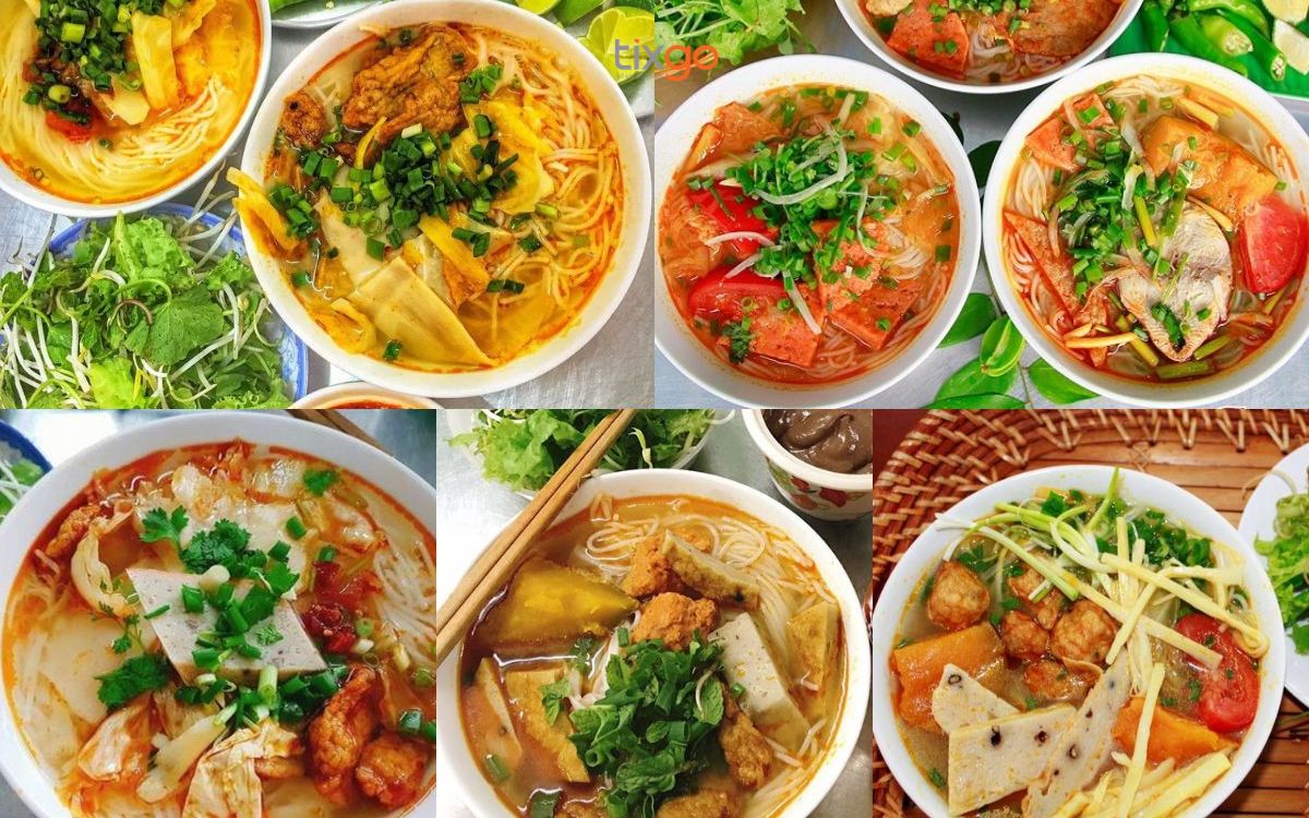 Ăn sáng Đà Nẵng: Bún chả cá