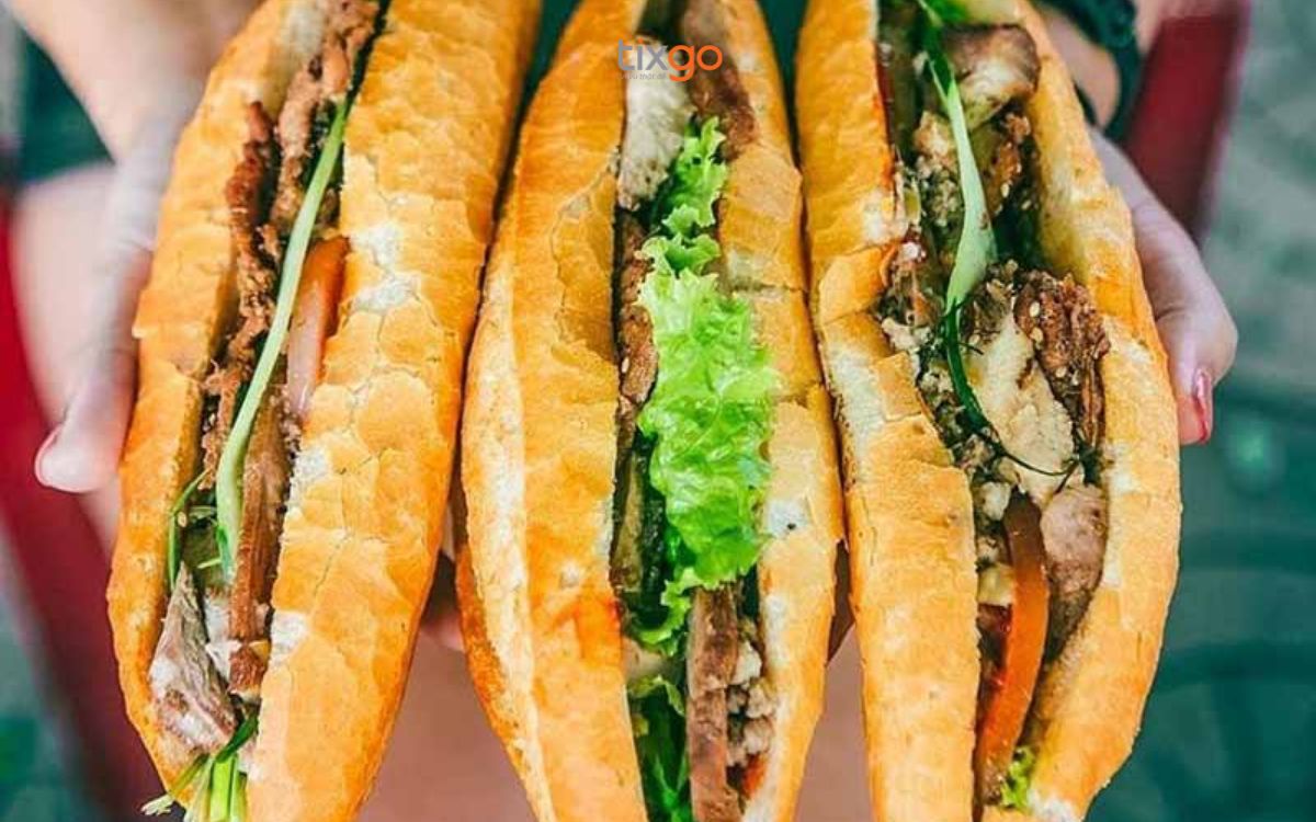 Bánh mì ở Đà Nẵng có hương vị đặc trưng 