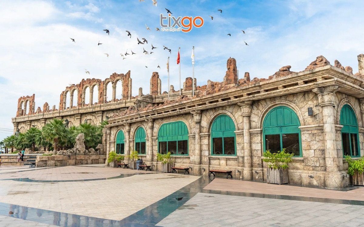 Đừng quên check-in các kiến trúc La Mã tại ga An Thới Phú Quốc Đừng quên check-in các kiến trúc La Mã tại ga An Thới Phú Quốc