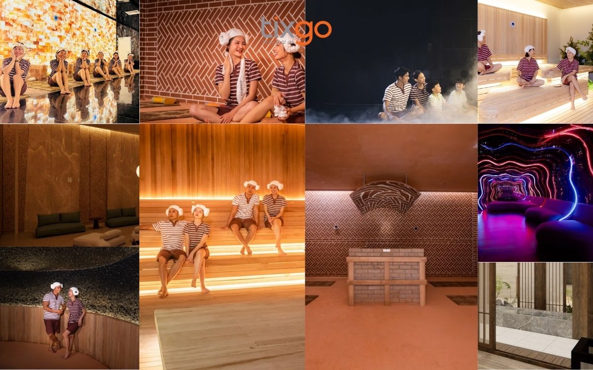 Đến Aquafield Ocean City, thư giãn với 10 phòng xông hơi chuẩn Hàn