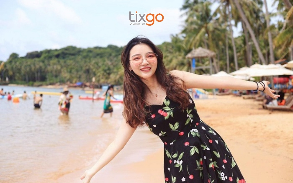 Check-in bãi tắm nguyên sơ tại Bãi Đất Đỏ An Thới Check-in bãi tắm nguyên sơ tại Bãi Đất Đỏ An Thới