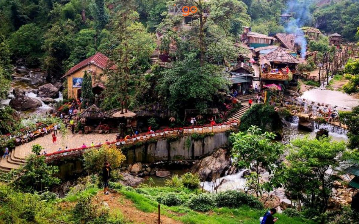 Giá vé tham quan bản Cát Cát mới nhất 2026 bản cát cát sapa