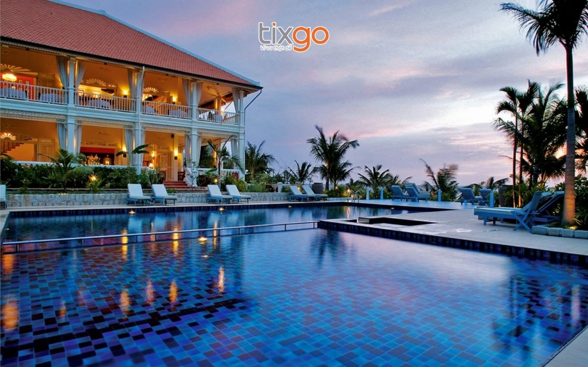 La Veranda là một trong các resort ở Phú Quốc mang phong cách hoài cổ