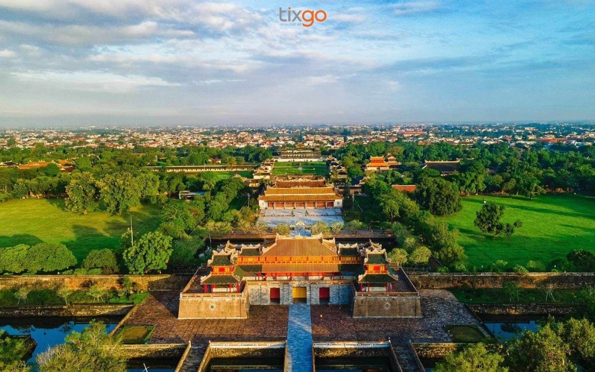 bản đồ cố đô huế Đại Nội mệnh danh là “trái tim” của vương triều Nguyễn