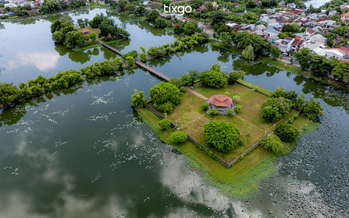 bản đồ cố đô huế Hồ Tịnh Tâm được mệnh danh là danh lam thắng cảnh vang danh vùng đất Cố đô xưa