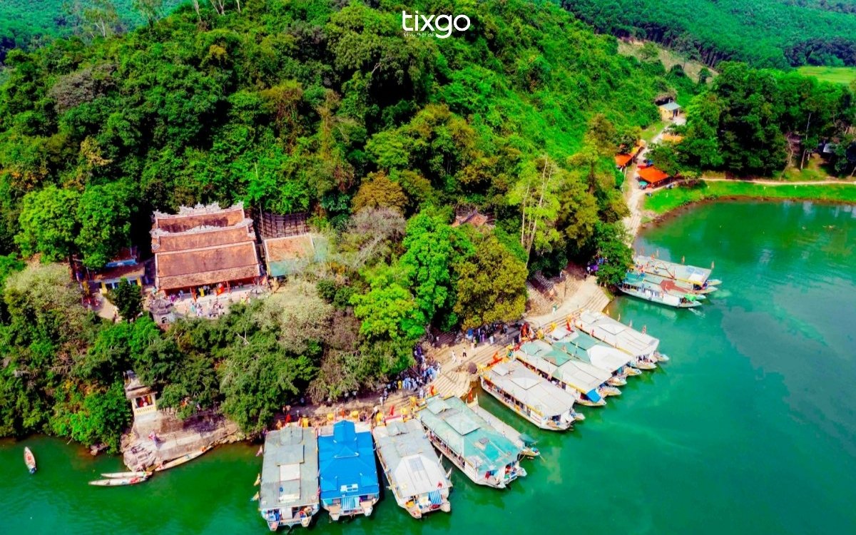 bản đồ cố đô huế Vị phế phong thủy tuyệt đẹp của Điện Hòn Ché