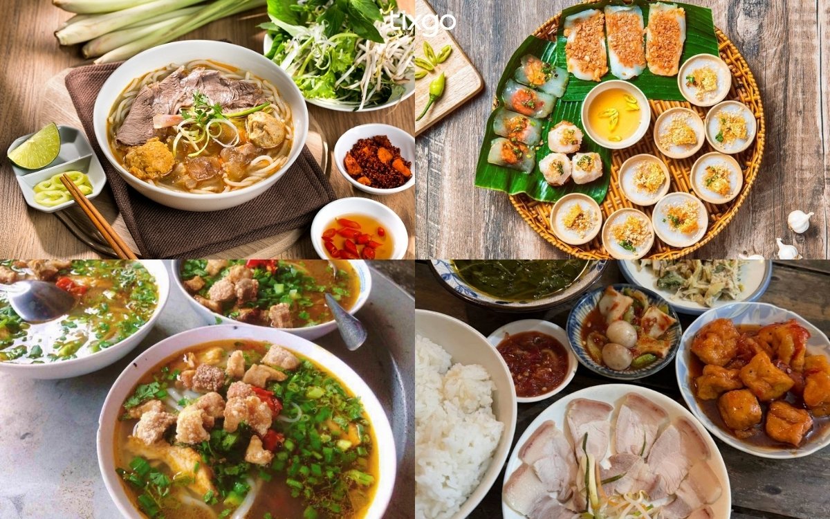 Những quán đặc sản gần Đại Nội Huế bản đồ đại nội huế