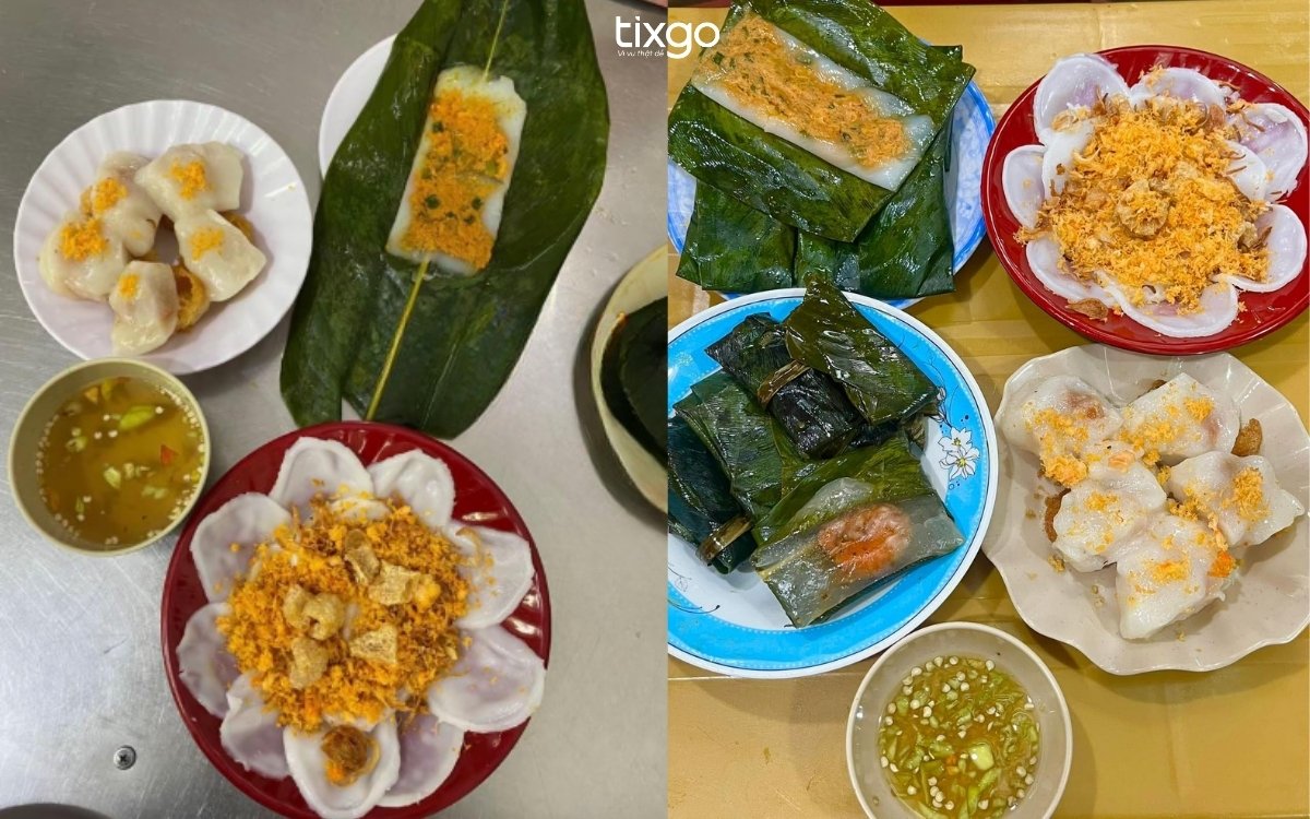 bánh ít tôm thịt huế Quán bánh ít Chi