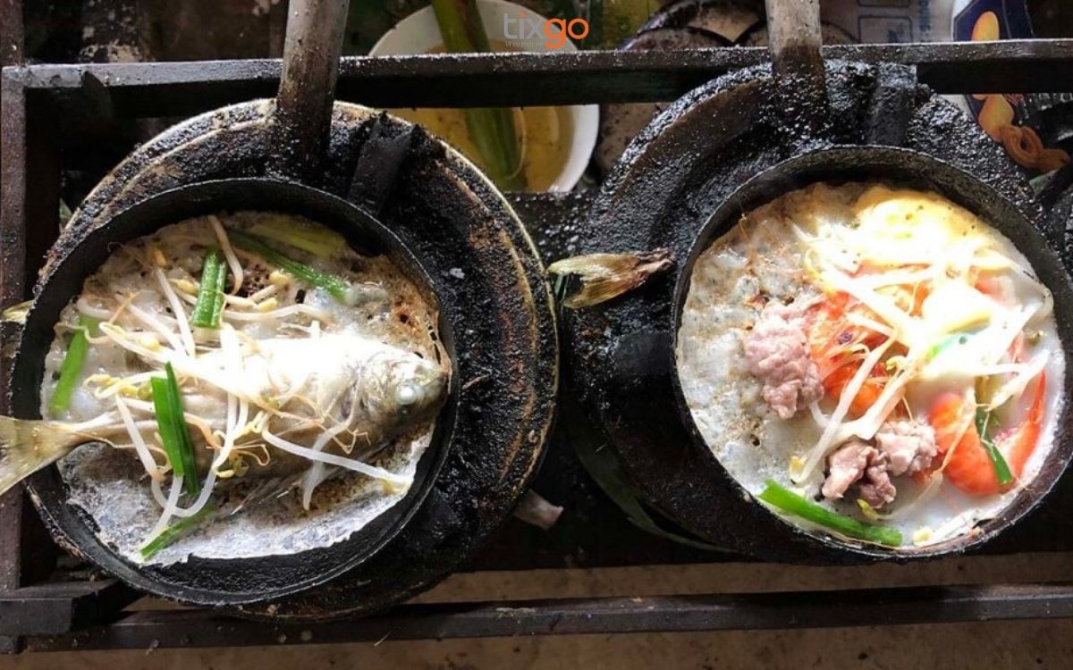 Hình ảnh bánh khoái cá kình Huế bánh khoái cá kình làng chuồn