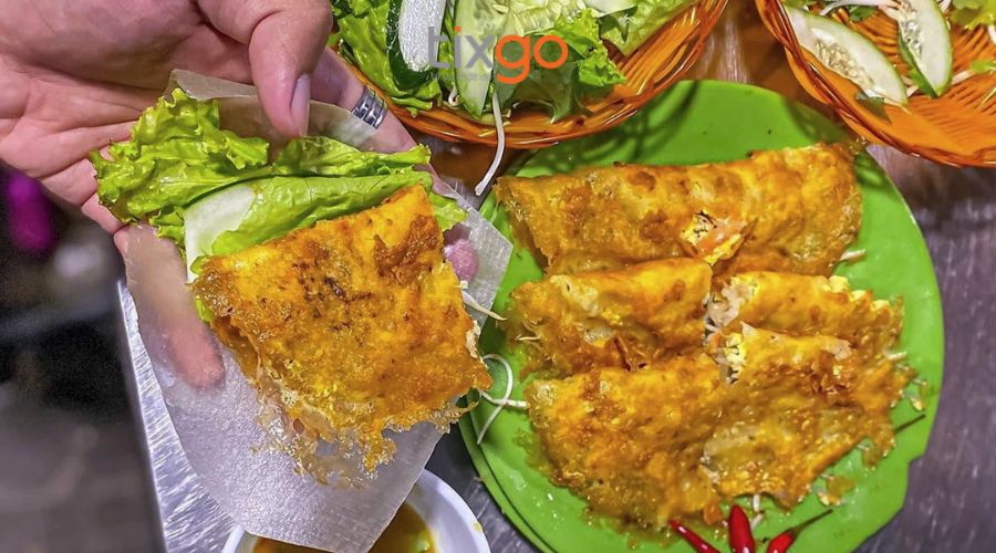 Bánh xèo Đà Nẵng: Bánh xèo là đặc sản trứ danh Đà Thành