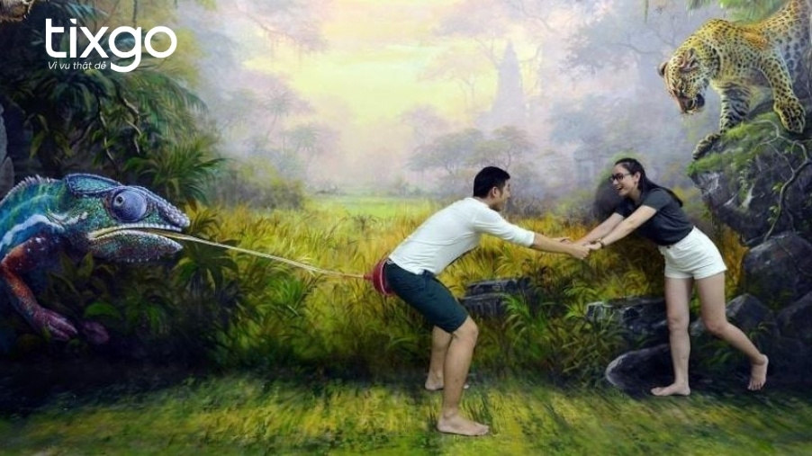 Khám phá thiên nhiên hoang dã tại Bảo tàng 3D Đà Nẵng