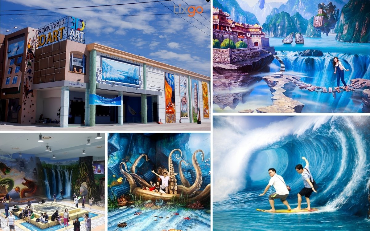 bảo tàng đà nẵng Không gian kỳ ảo tại Bảo tàng 3D Art In Paradise