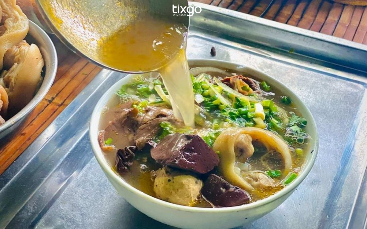 bún bò Huế ngon Quán bún bò Mỹ Tâm