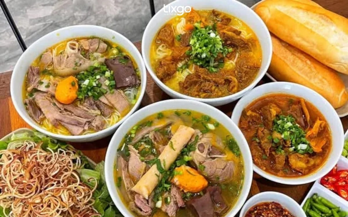 bún bò Huế ngon Quán bún bò Huế Sen