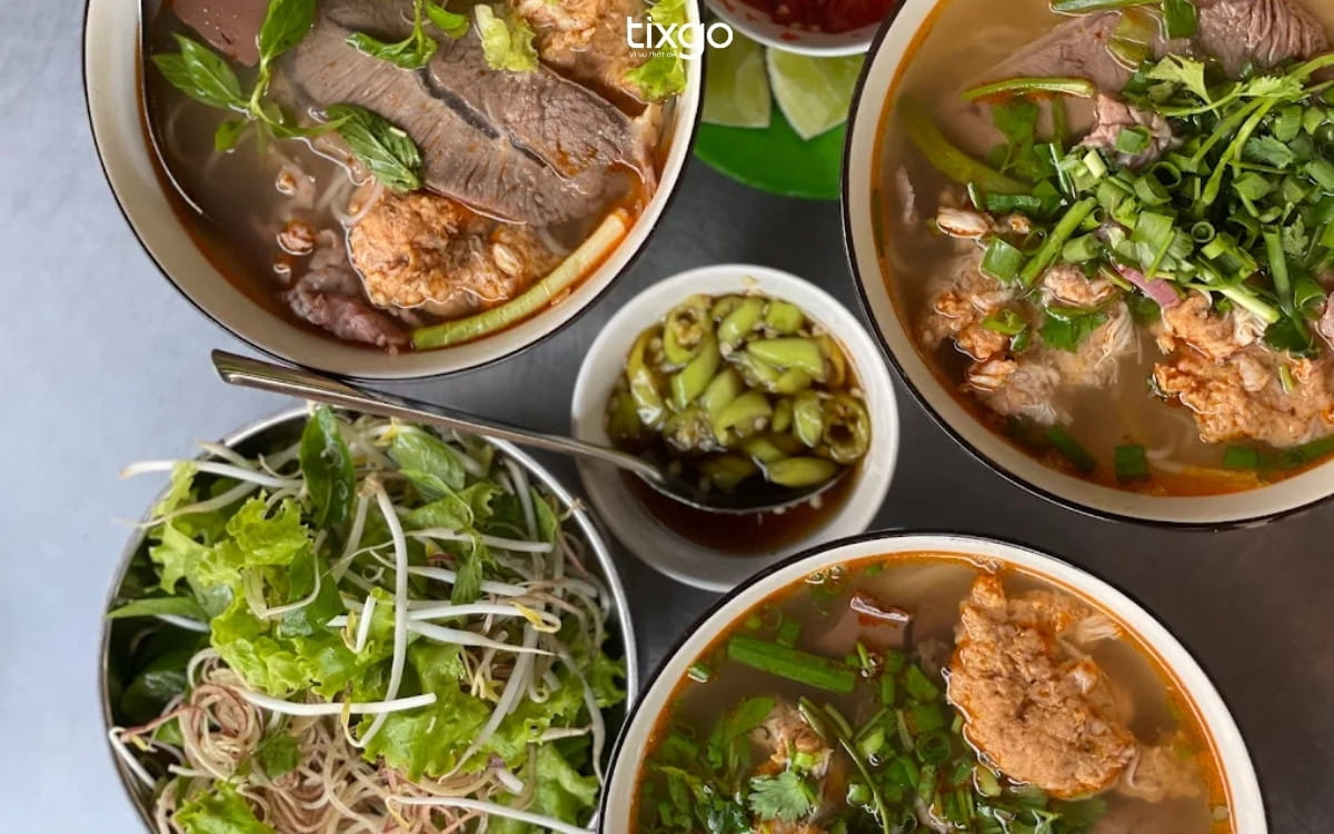 bún bò Huế ngon Quán bún bò Huế Mụ Rơi