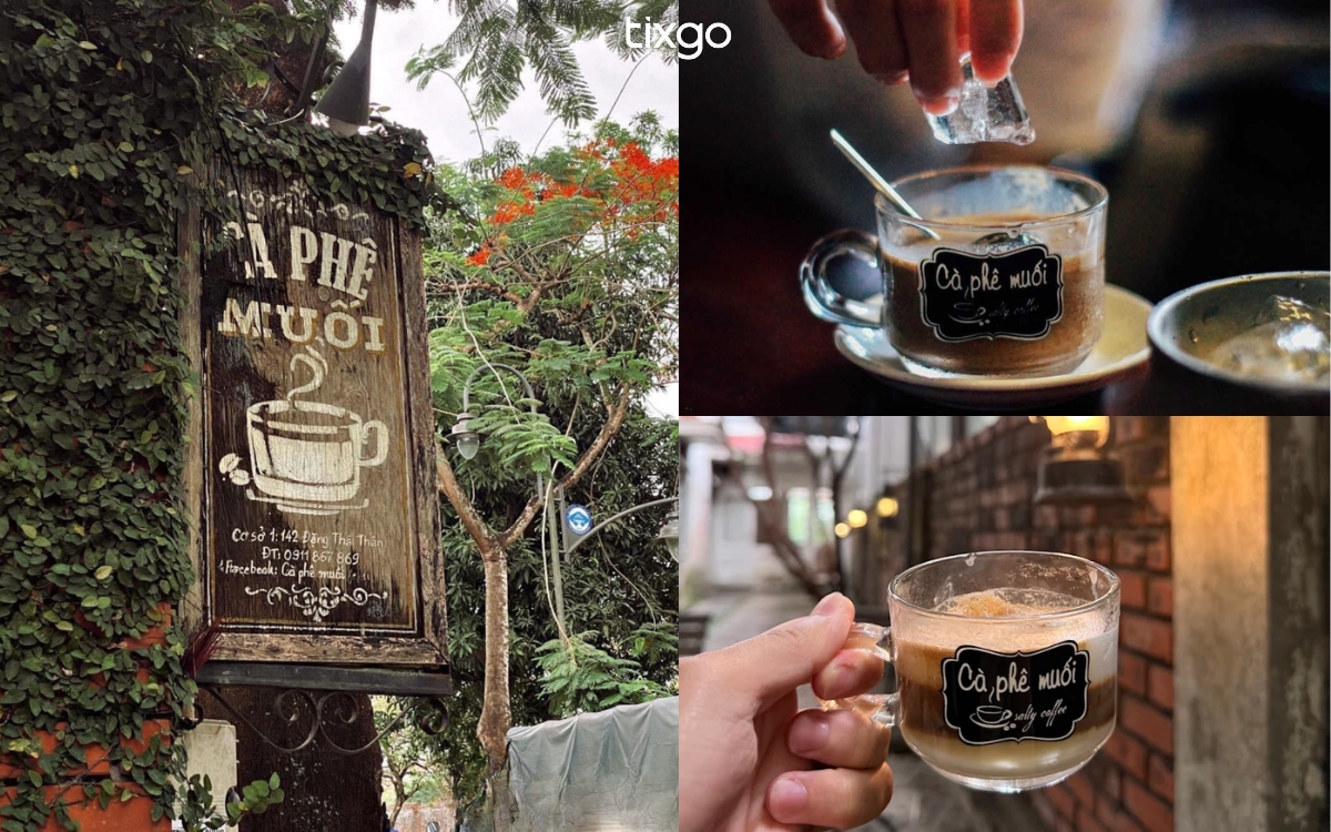 Quán Cà phê Muối chính gốc ở Huế
