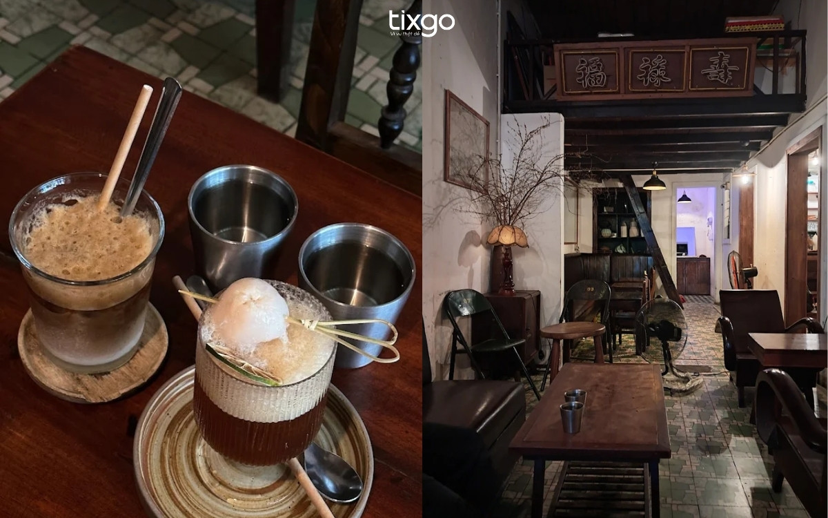 Quán Tân Cà phê mang đậm nét căn nhà xưa cũ