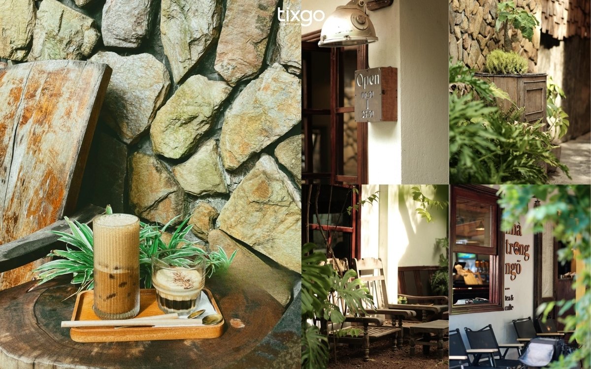 Quán cà phê Muối nhà trong ngõ