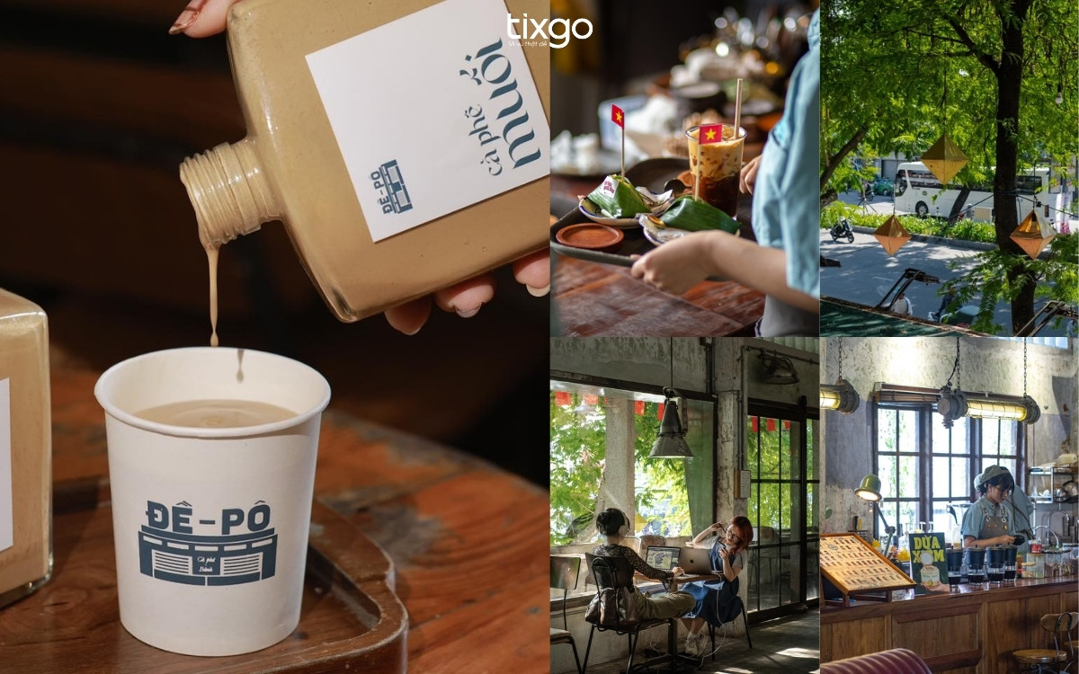 Quán cà phê Muối Đề-Pô Cafe