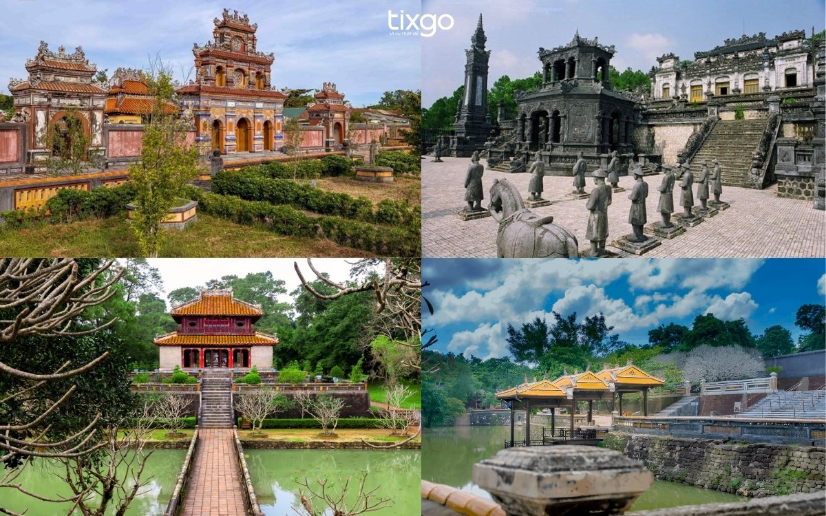 Hệ thống 7 lăng tẩm triều Nguyễn