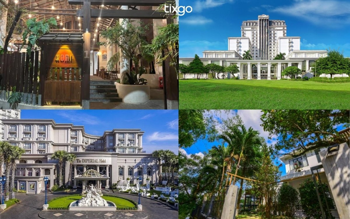 Địa điểm lưu trú trung tâm thành phố Huế
