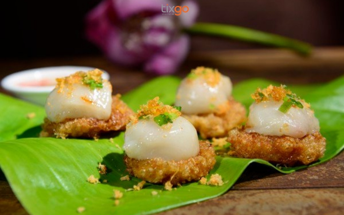 Món bánh ram ít mới lạ của người dân xứ Huế