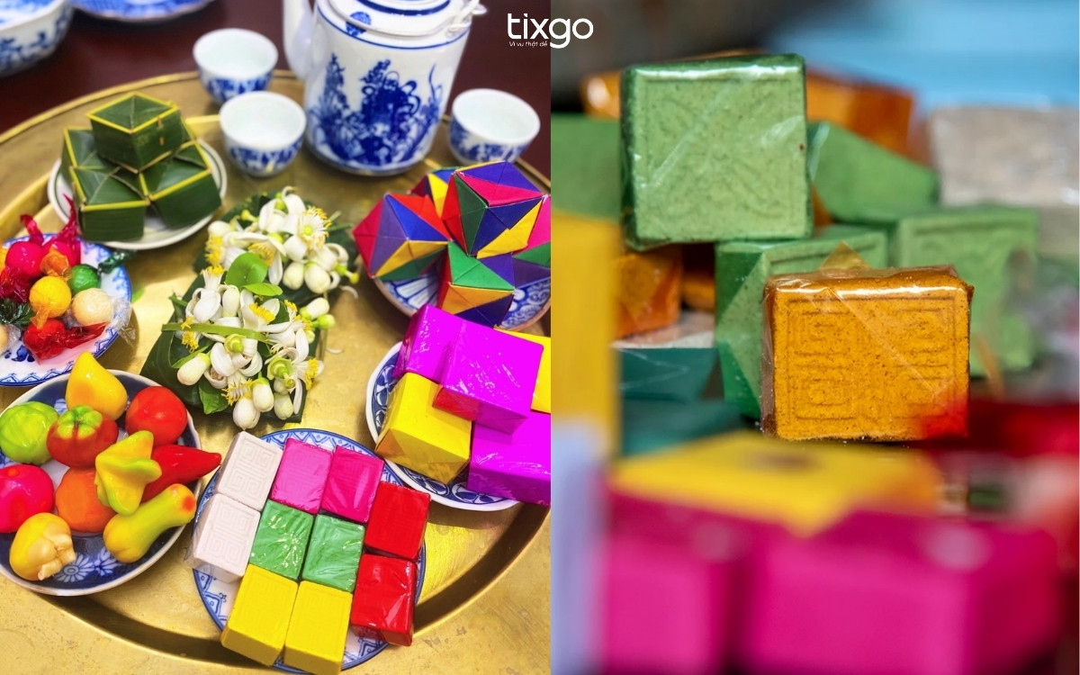 Bánh in là loại bánh truyền thống gắn liền với văn hóa lễ Tết xứ Huế