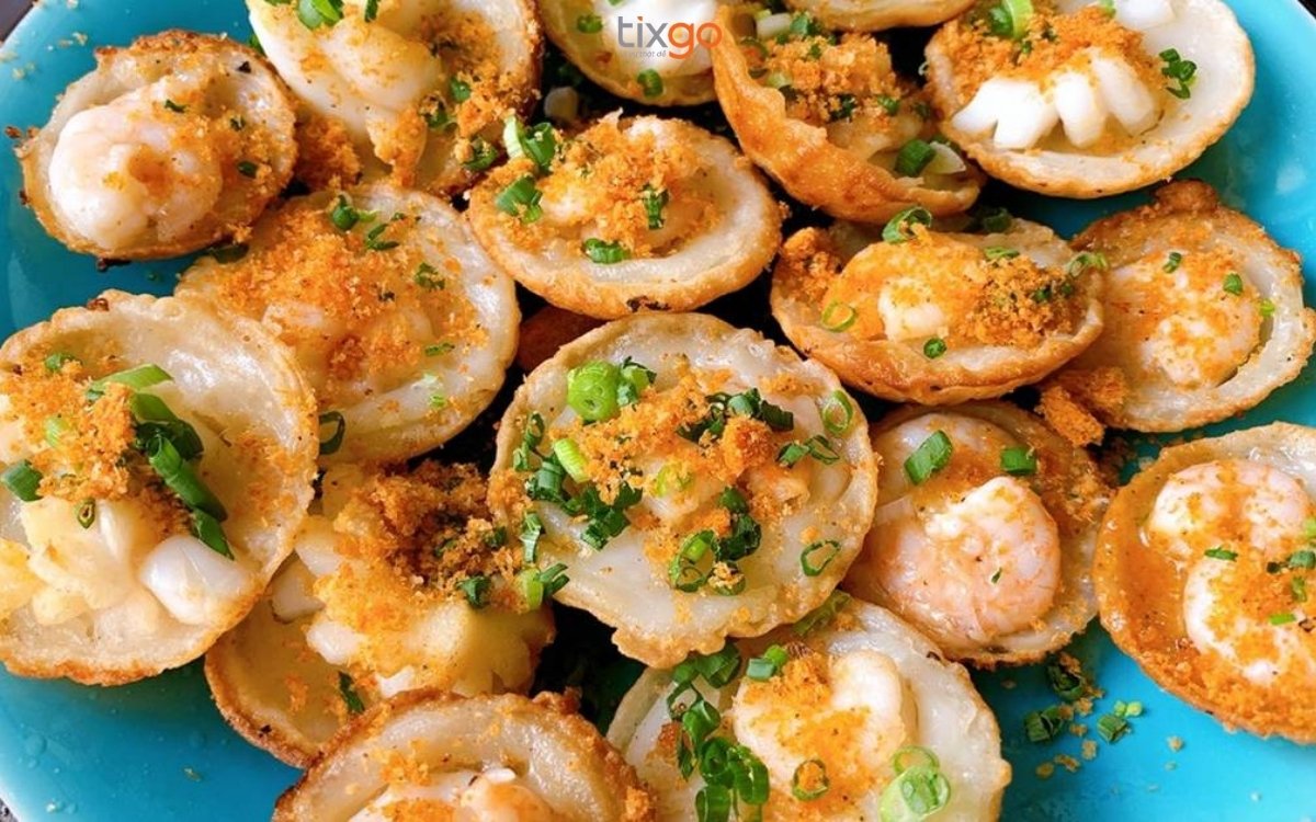 Bánh khọt Huế món ăn vặt yêu thích của giới trẻ