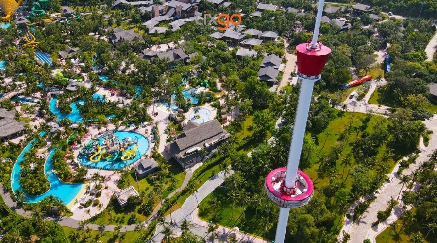 Mắt Đại Bàng là đài quan sát 360 độ đầu tiên tại Việt Nam các trò chơi ở sun world phú quốc