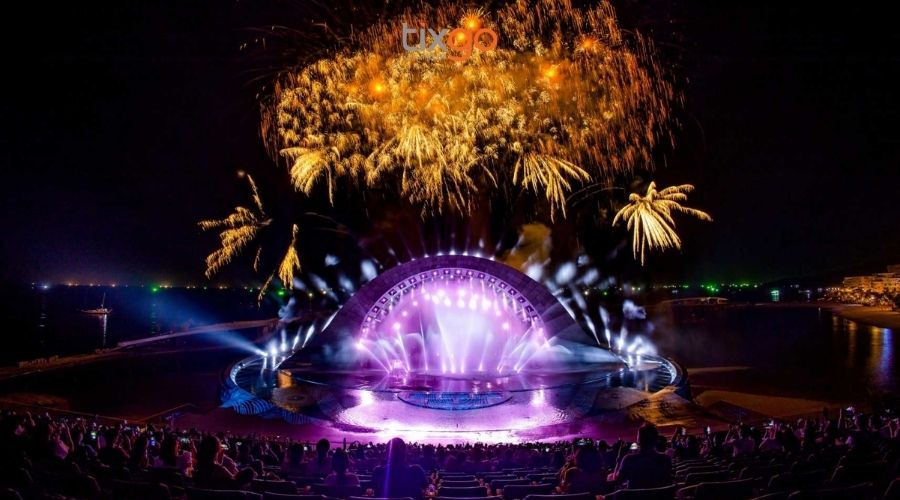 Nụ hôn của biển cả là show diễn đa phương tiện đẳng cấp thế giới các trò chơi tại sun world phú quốc