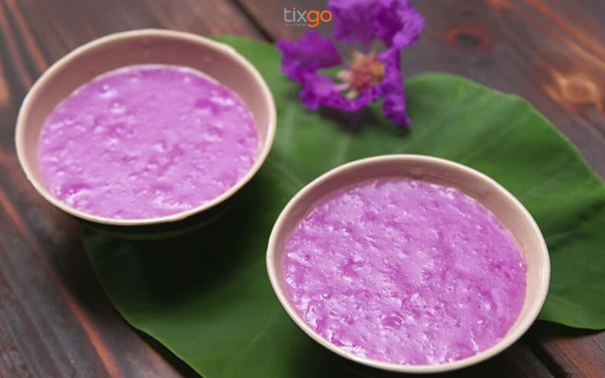 chè cung đình Huế Chè khoai tía là loại chè đặc sản ở Huế