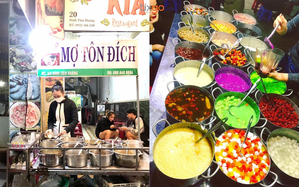 chè cung đình Huế Chè Mợ Tôn Đích là “địa chỉ ruột” của người dân địa phương