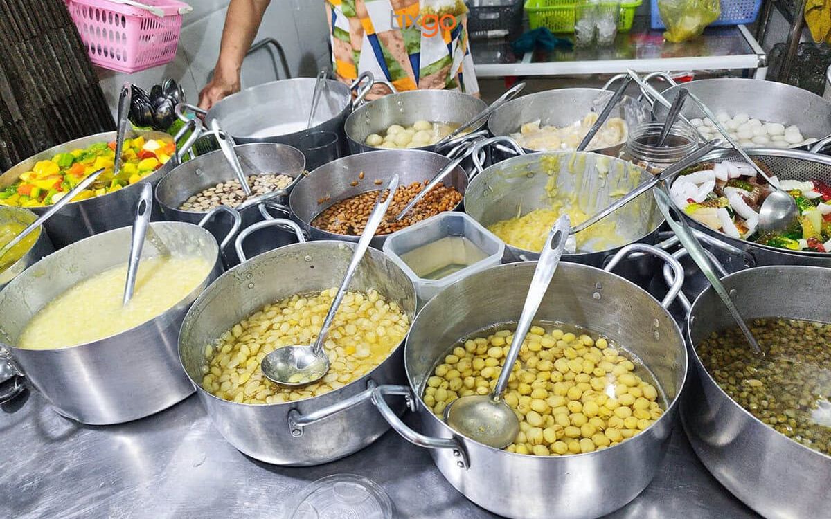 chè cung đình Huế Quán chè Cầm được người dân khu vực Vỹ Dạ yêu thích