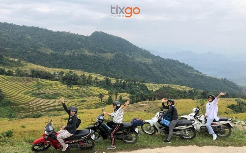 Thuê xe máy tự lái khám phá vẻ đẹp các bản làng Sapa