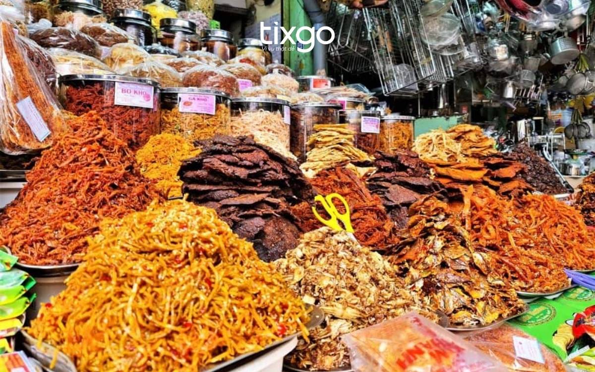 Hàng đồ khô nhất định phải ghé tại Chợ Cồn Đà Nẵng