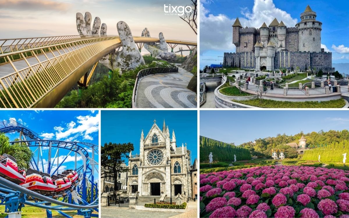 Chinh phục Bà Nà Hills và ngắm cầu sông Hàn về đêm