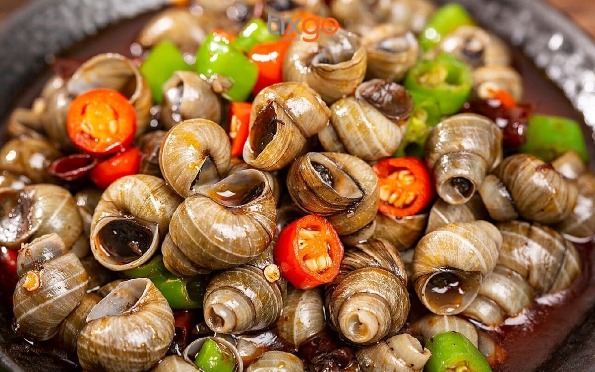 Ốc hút cay nồng cực cuốn