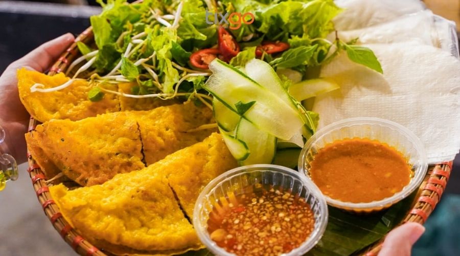 Bánh xèo và nem lụi ở Đà Nẵng có sự khác biệt lớn