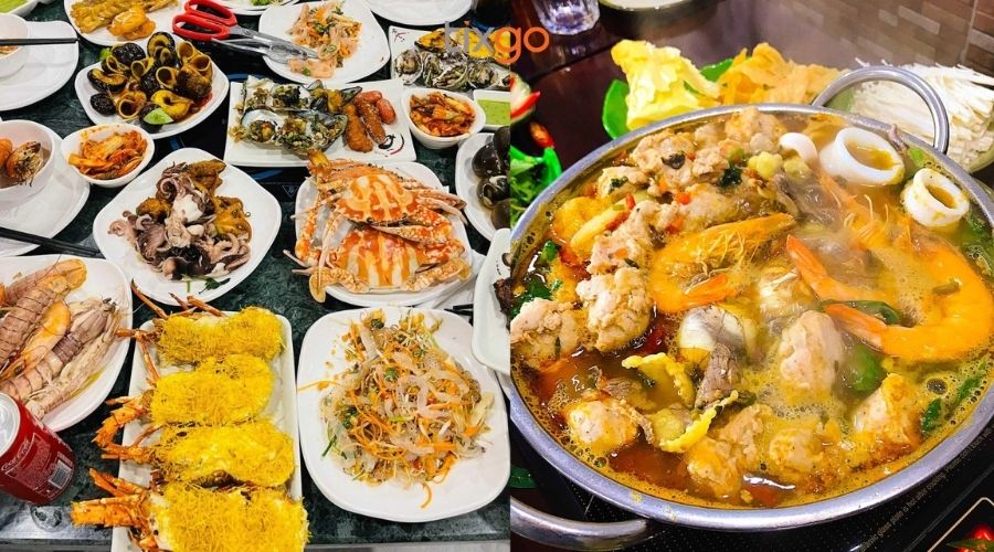 Thưởng thức các loại hải sản tươi sống ở Đà Nẵng